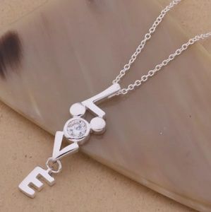 Love Mickey necklace